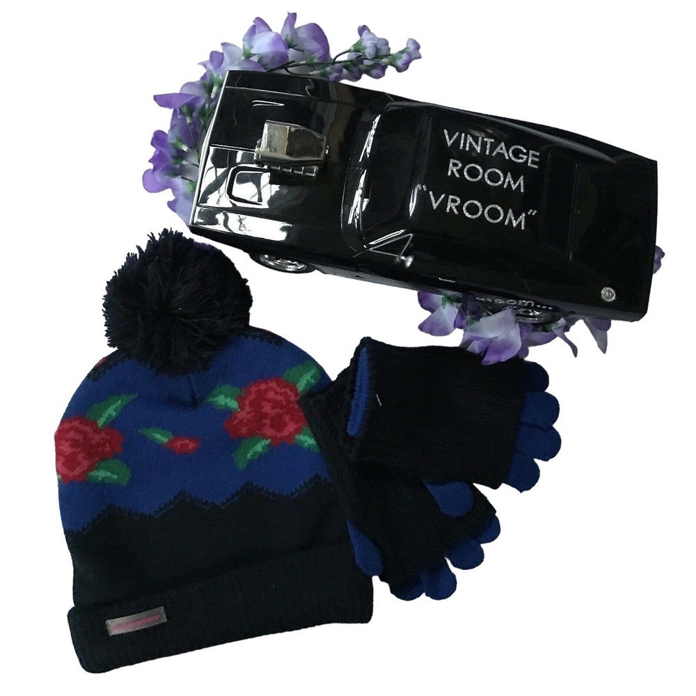 Weatherproof NWOT Beanie and Gloves Set Girls One Size